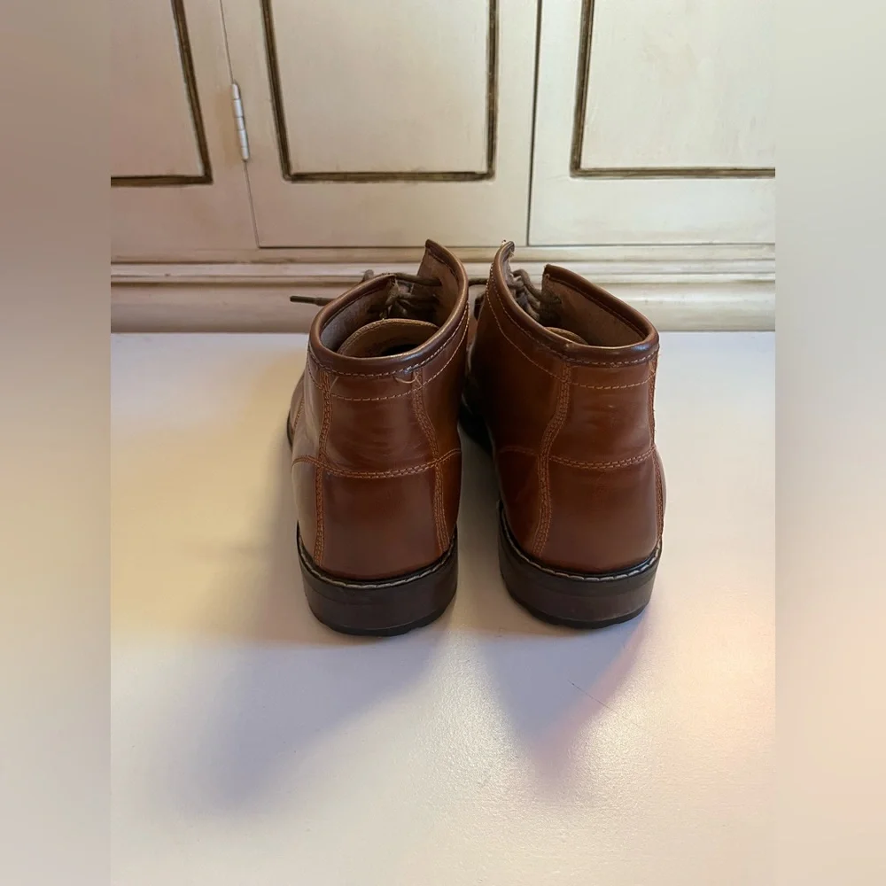 Men’s Leather Steve Madden Gantry Chukka Boot-10.5-Brown Lace up boots Casual